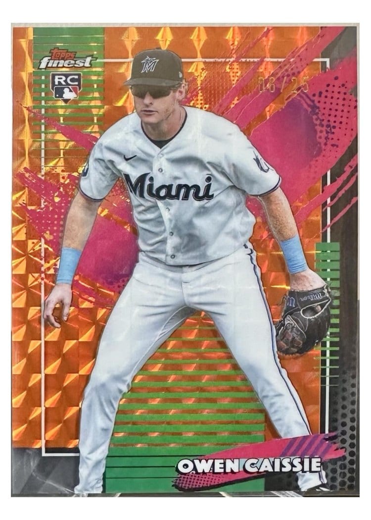 2026 Topps Finest Owen Caissie #232 card