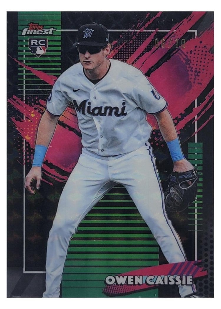 2026 Topps Finest Owen Caissie #232 card