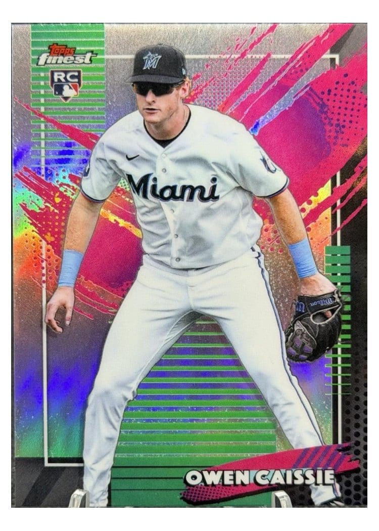 2026 Topps Finest Owen Caissie #232 card