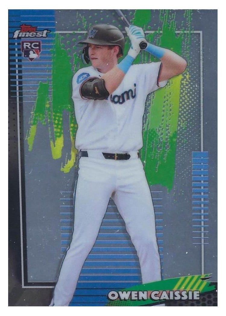 2026 Topps Finest Owen Caissie #79 card