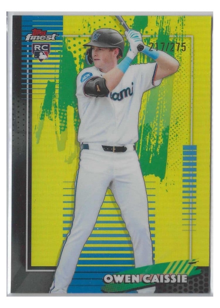 2026 Topps Finest Owen Caissie #79 card