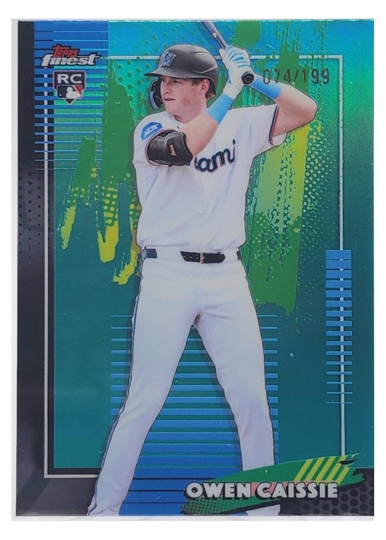 2026 Topps Finest Owen Caissie #79 card