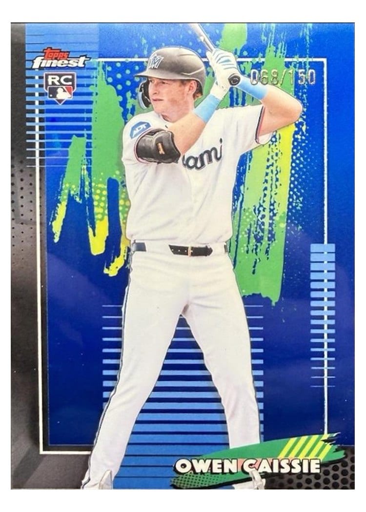 2026 Topps Finest Owen Caissie #79 card