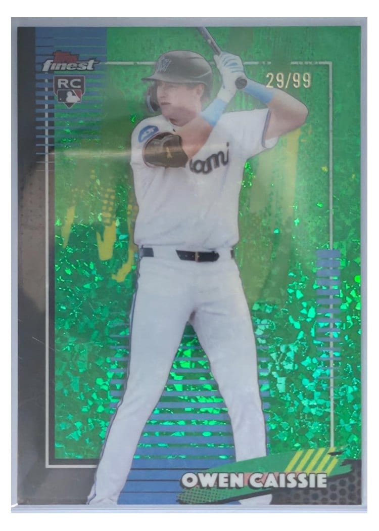 2026 Topps Finest Owen Caissie #79 card