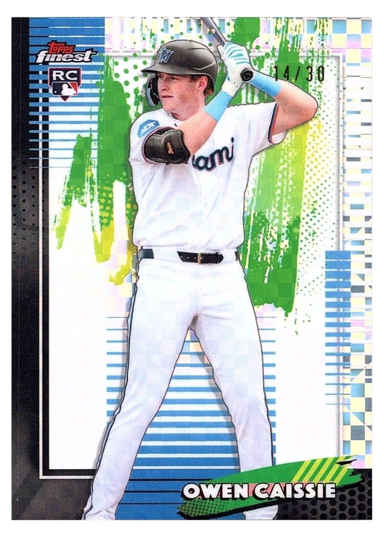 2026 Topps Finest Owen Caissie #79 card