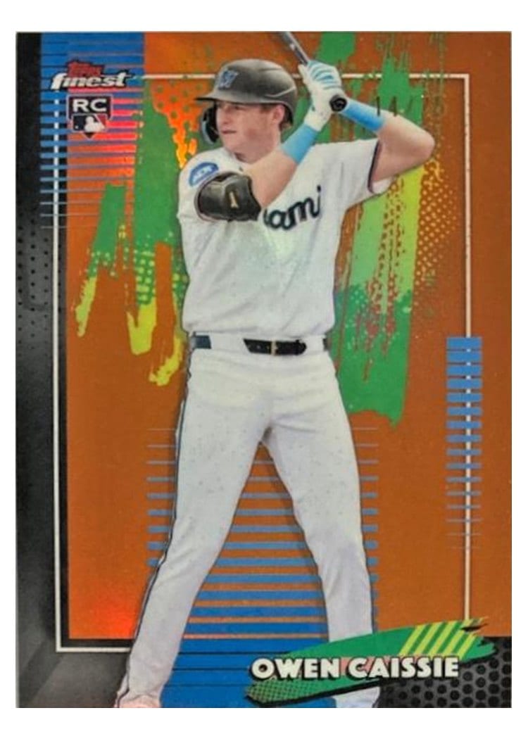 2026 Topps Finest Owen Caissie #79 card