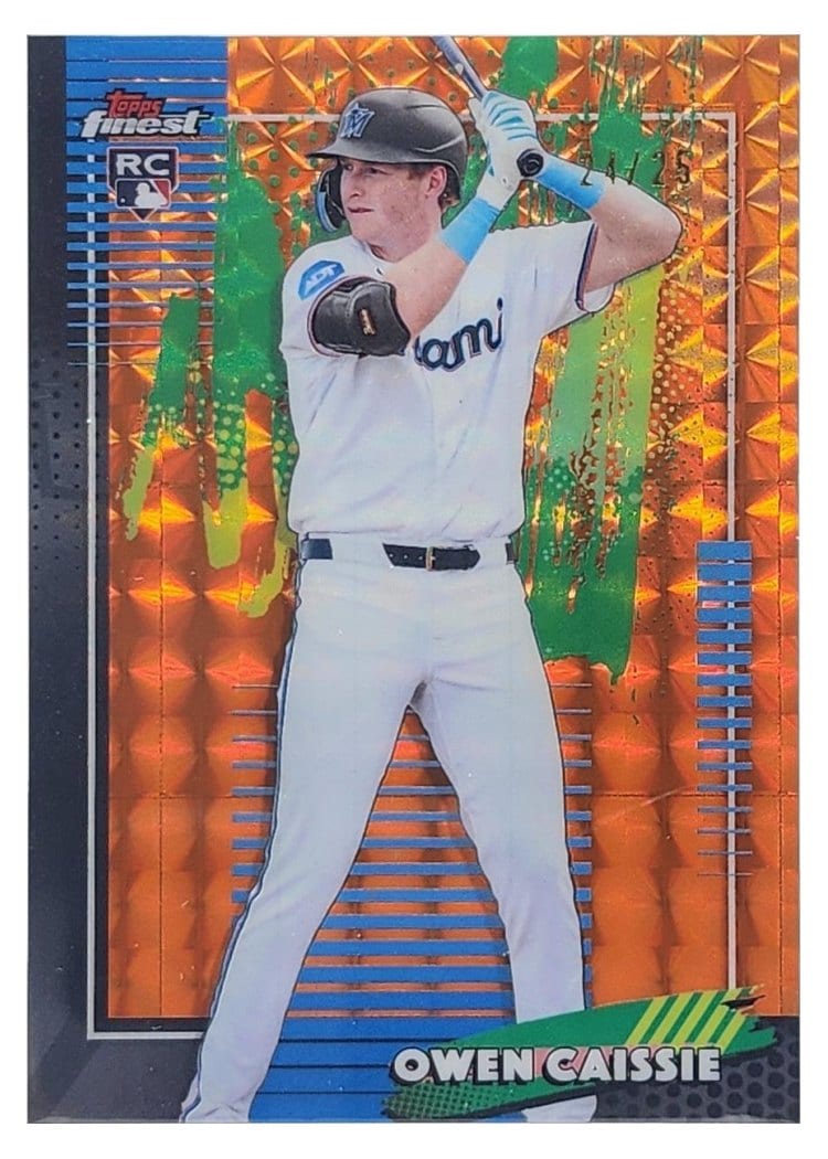 2026 Topps Finest Owen Caissie #79 card