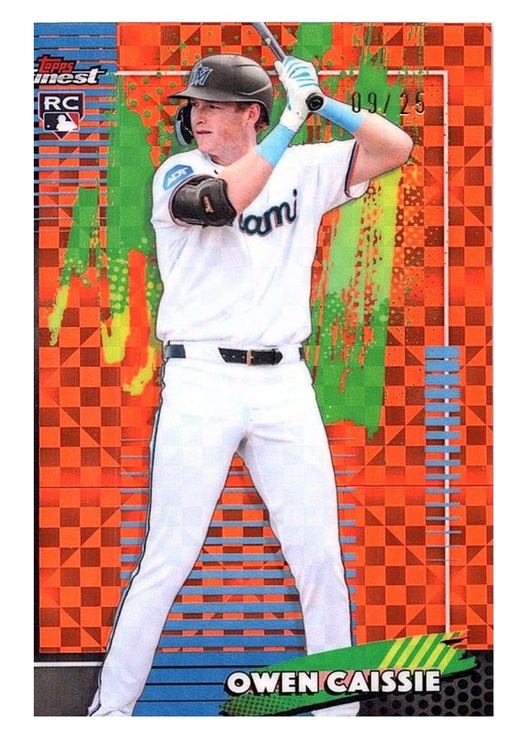 2026 Topps Finest Owen Caissie #79 card