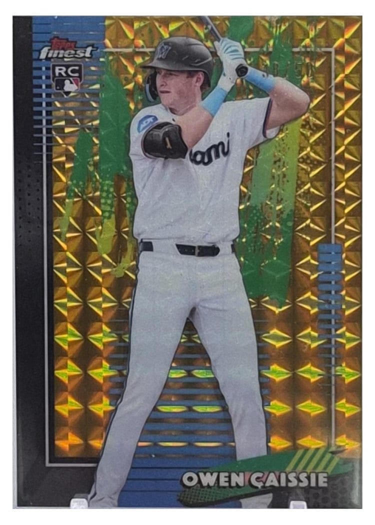 2026 Topps Finest Owen Caissie #79 card
