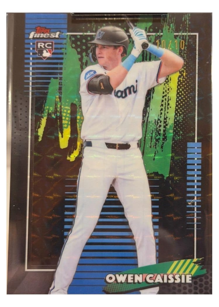 2026 Topps Finest Owen Caissie #79 card