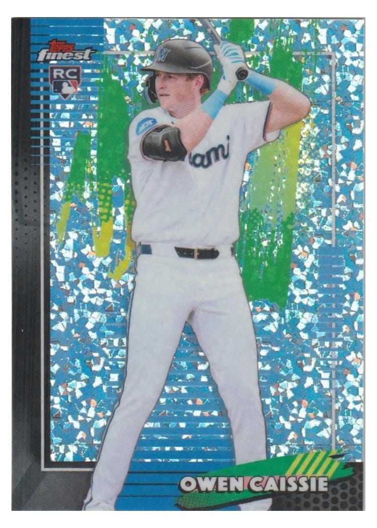 2026 Topps Finest Owen Caissie #79 card