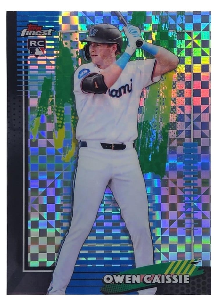2026 Topps Finest Owen Caissie #79 card