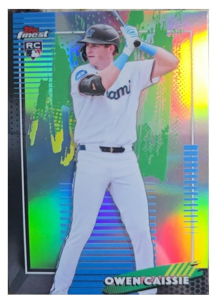 2026 Topps Finest Owen Caissie #79 card