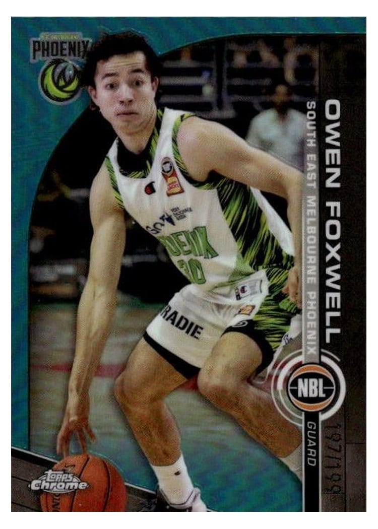 2023-24 Topps Chrome NBL Base Set Owen Foxwell #78 card