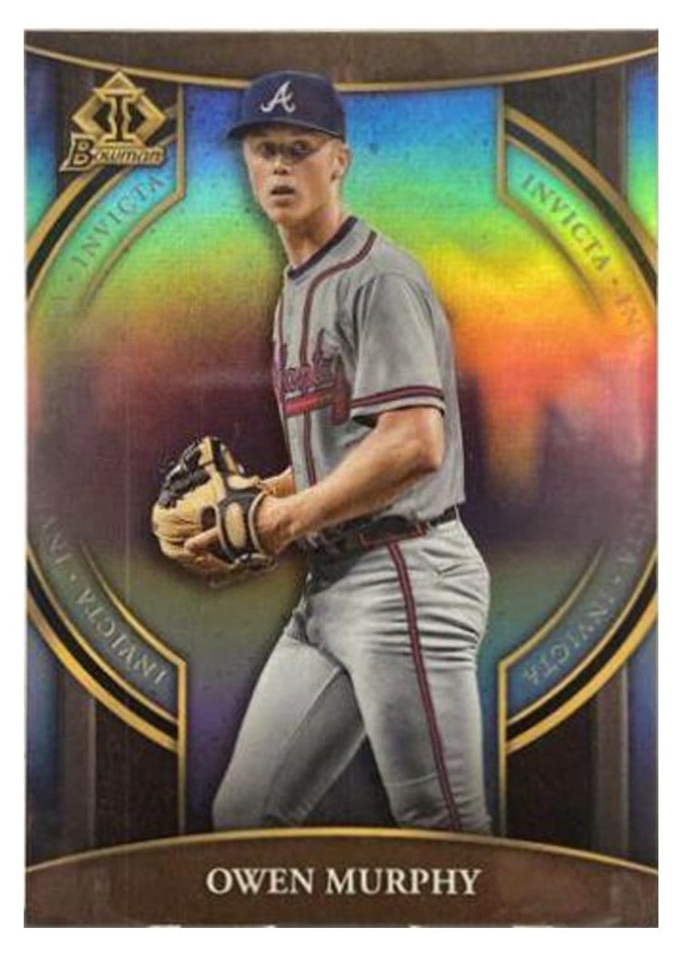 2023 Bowman Chrome Invicta Owen Murphy #BI-3 card