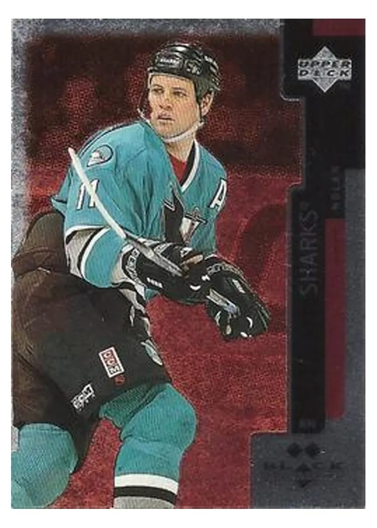 1997 Upper Deck Black Diamond Owen Nolan #9 card