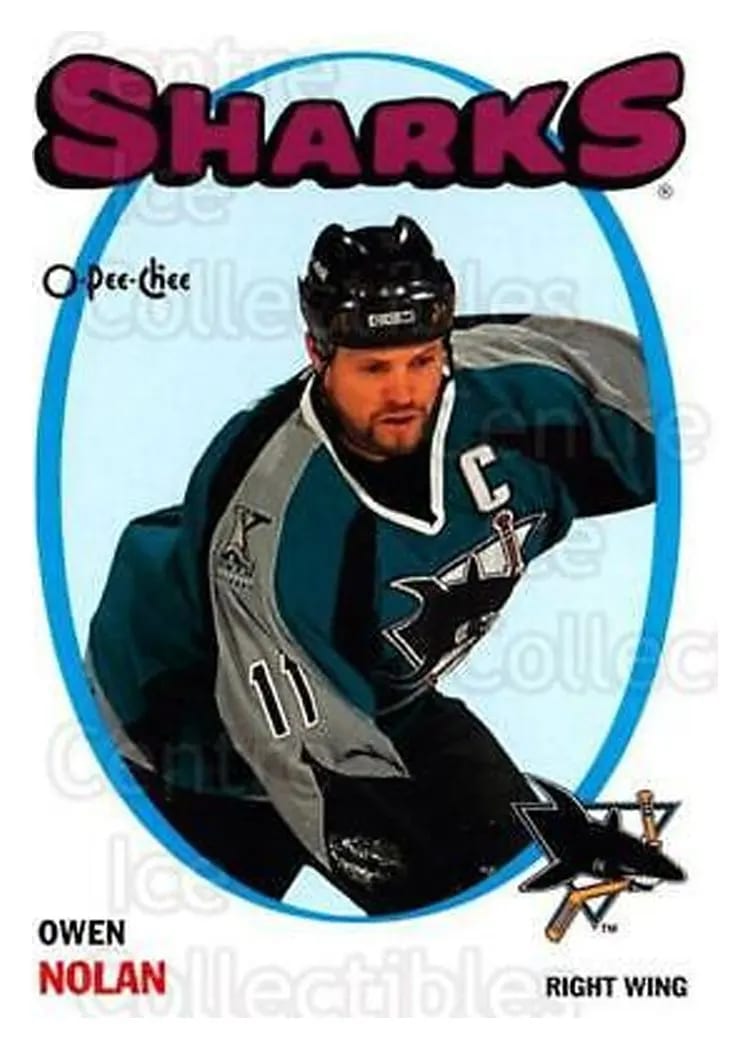 2001 O Pee Chee Owen Nolan #30 card