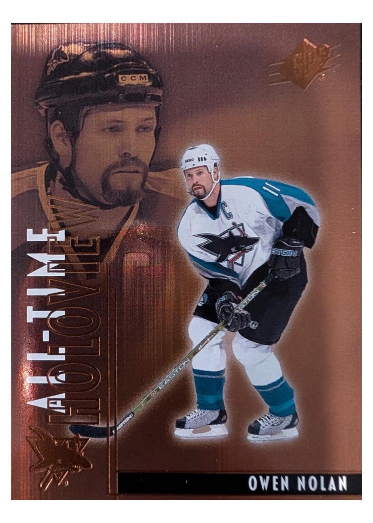 2025-26 SPx All-Time Holoview Owen Nolan #ATG-ON card