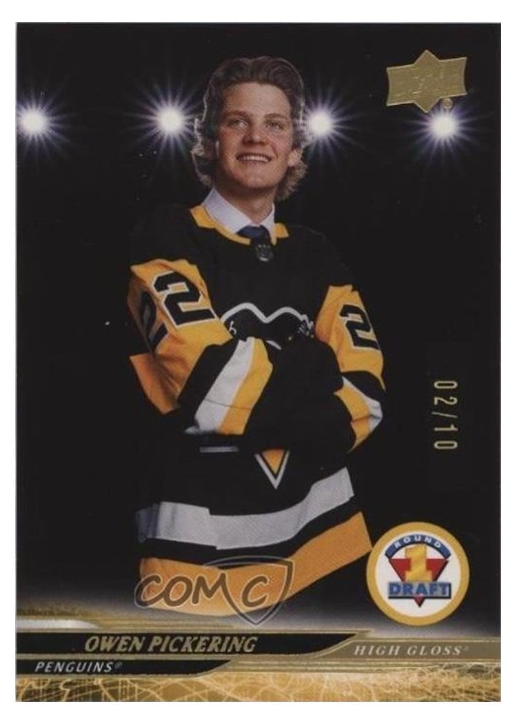 2024-25 Upper Deck Base Set Owen Pickering #732 card