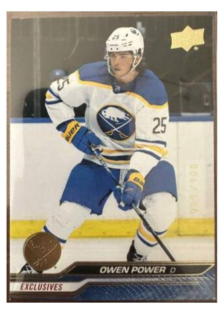 2023-24 Upper Deck Base Set Owen Power #20 card