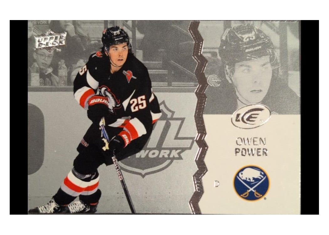 2023-24 Upper Deck Ice Base Set Owen Power #10 card