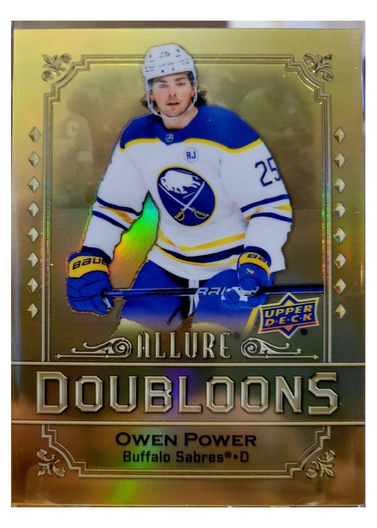 2024-25 Upper Deck Allure Doubloons Owen Power #DB-25 card