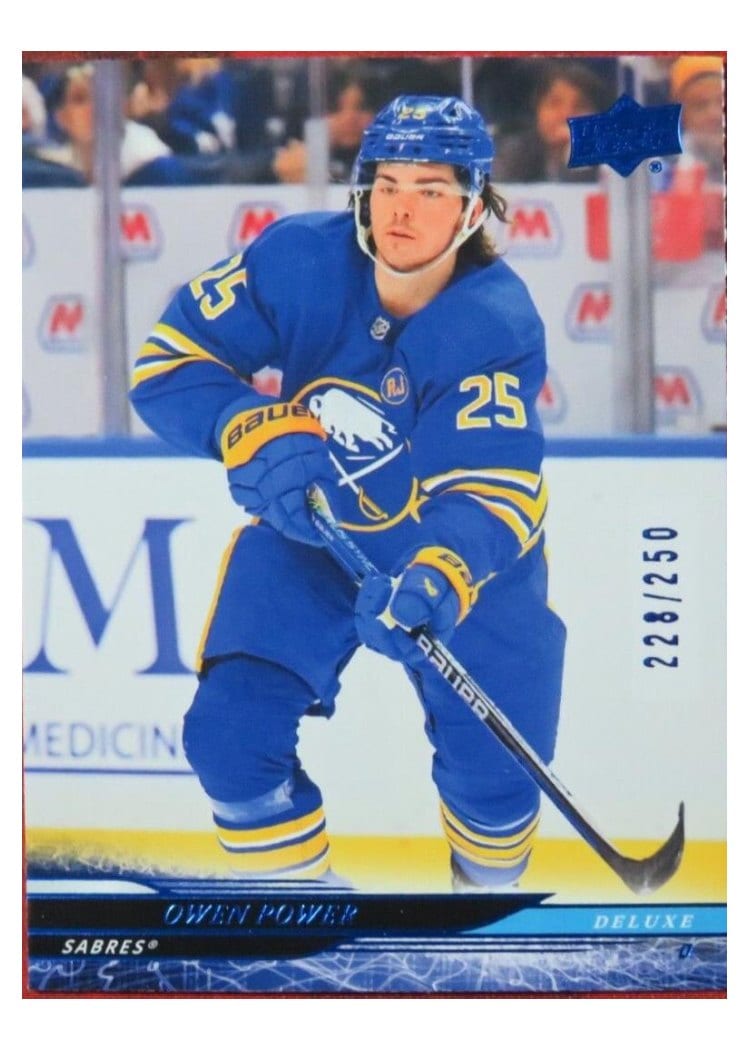 2024-25 Upper Deck Base Set Owen Power #260 card