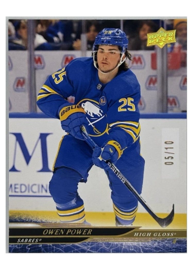 2024-25 Upper Deck Base Set Owen Power #260 card