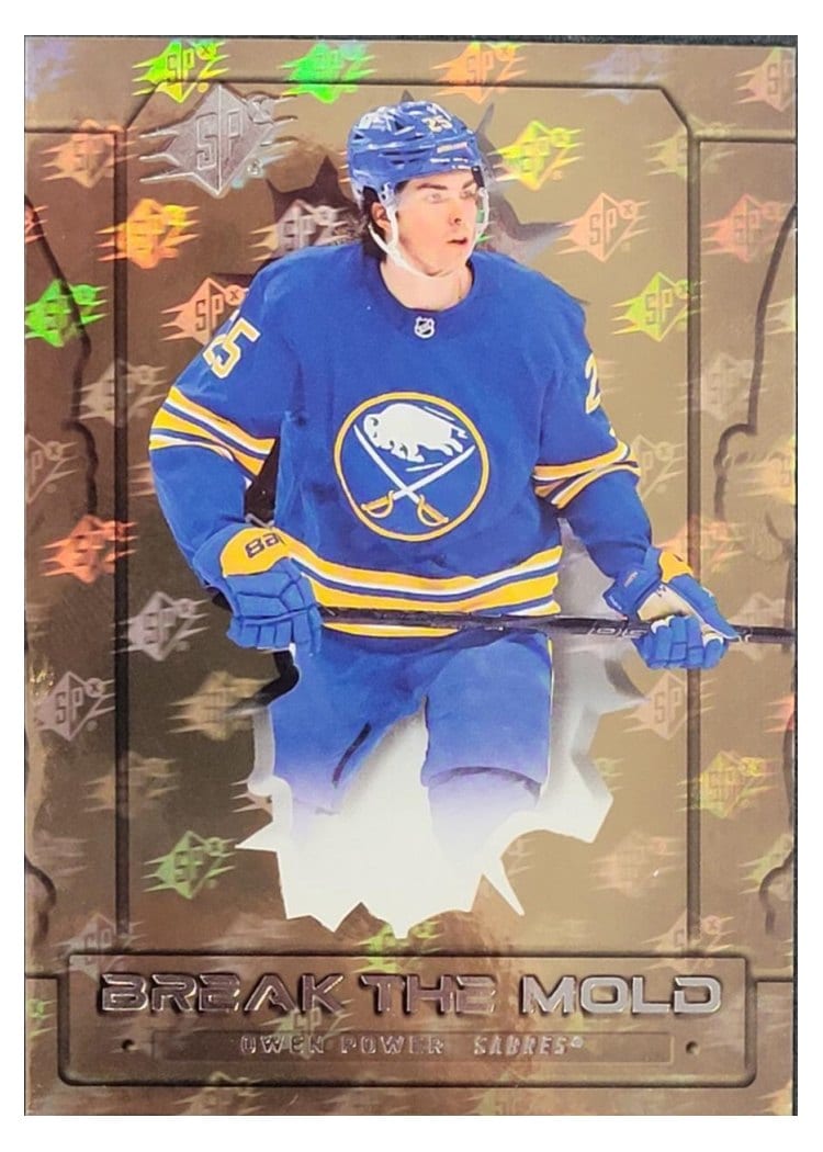 2025-26 SPx Break the Mold Owen Power #BM-5 card