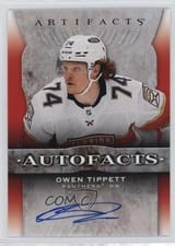 2021-22 Upper Deck Artifacts Autograph Facts Owen Tippett #AF-OT
