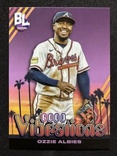 2024 Topps Big League Good Vibrations Ozzie Albies #GV-4 card