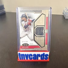 2024 Topps Tier One Relics Ozzie Albies #T1R-OA card