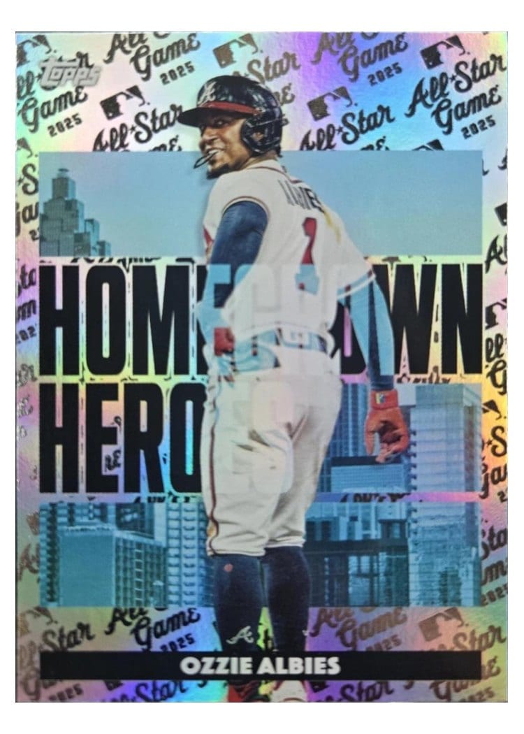 2025 Topps All Star Game Homegrown Heroes Ozzie Albies #HH-8 card