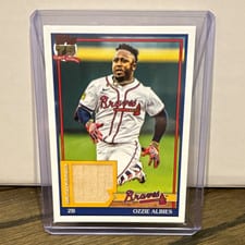 2026 Topps 1991 Topps Relics Ozzie Albies #91R-OA card