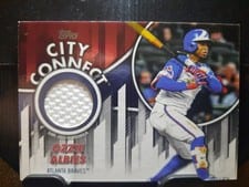 2026 Topps City Connect Swatch Collection Ozzie Albies #CC-OA card