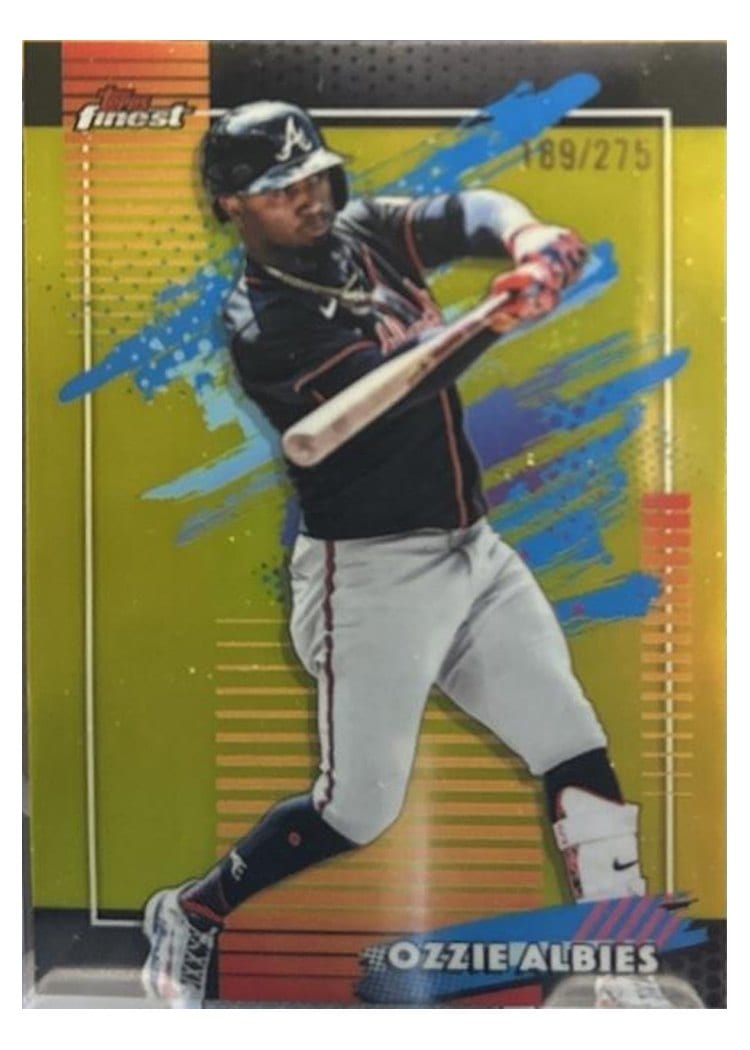 2026 Topps Finest Ozzie Albies #128 card