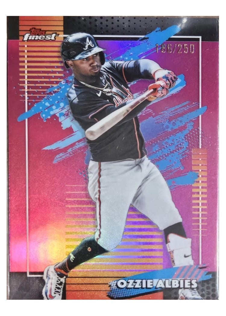 2026 Topps Finest Ozzie Albies #128 card