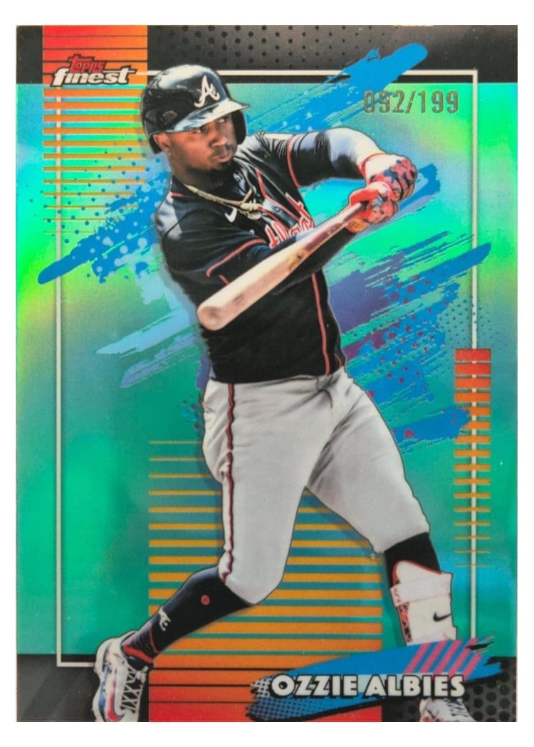 2026 Topps Finest Ozzie Albies #128 card