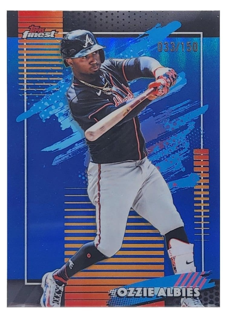 2026 Topps Finest Ozzie Albies #128 card
