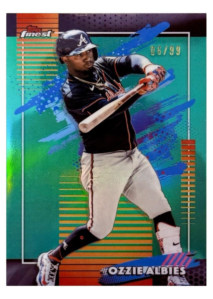 2026 Topps Finest Ozzie Albies #128 card