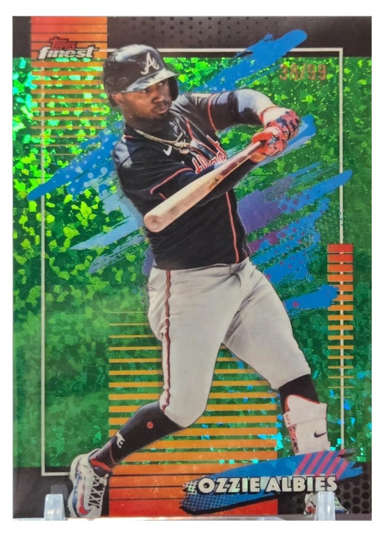 2026 Topps Finest Ozzie Albies #128 card