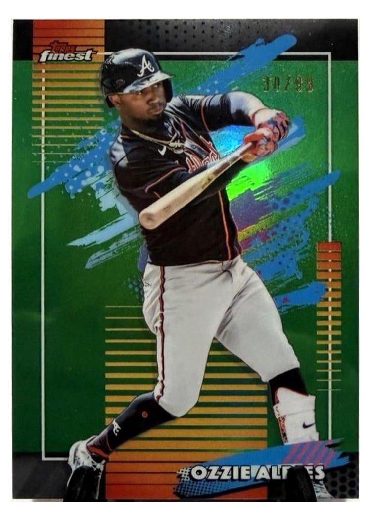 2026 Topps Finest Ozzie Albies #128 card
