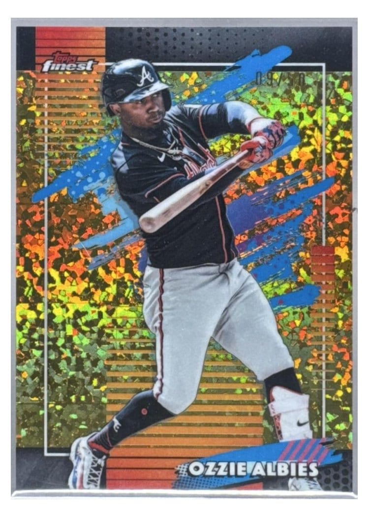 2026 Topps Finest Ozzie Albies #128 card