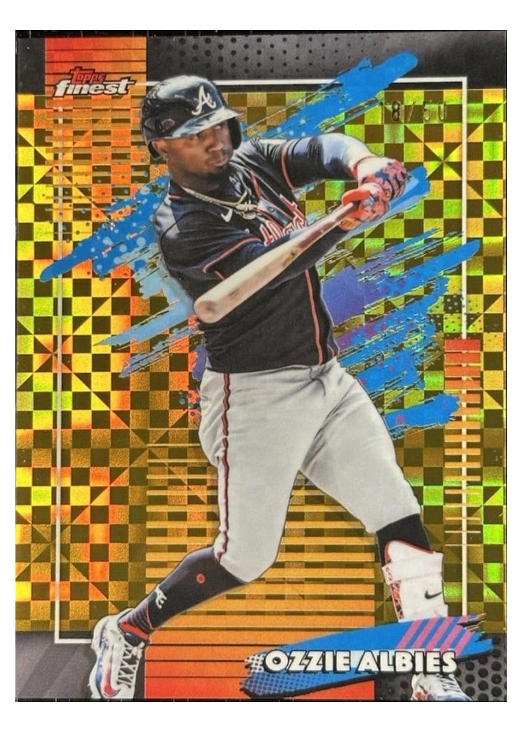 2026 Topps Finest Ozzie Albies #128 card
