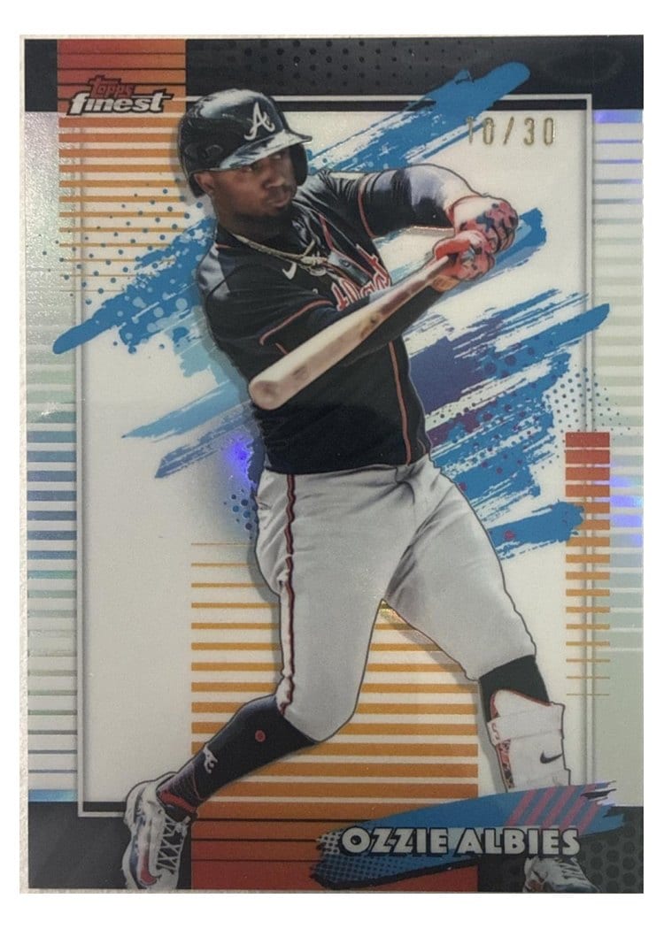2026 Topps Finest Ozzie Albies #128 card