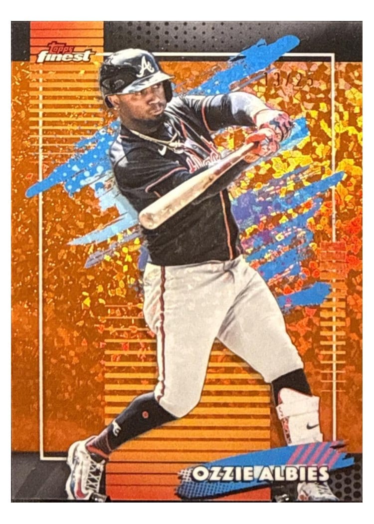 2026 Topps Finest Ozzie Albies #128 card