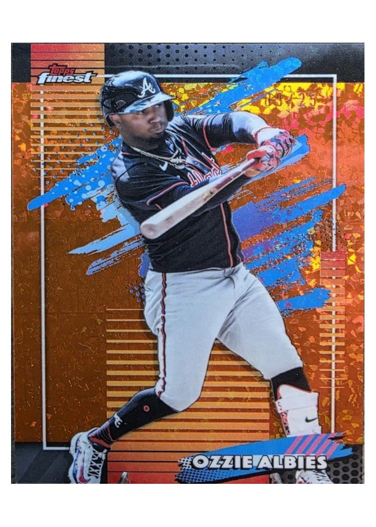 2026 Topps Finest Ozzie Albies #128 card