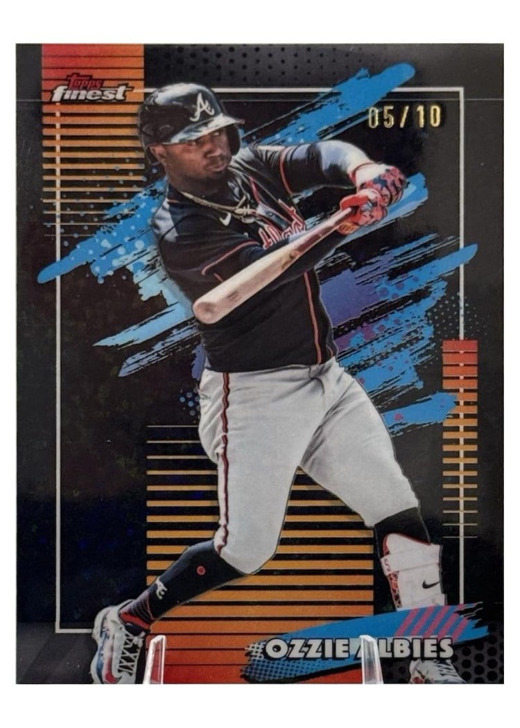 2026 Topps Finest Ozzie Albies #128 card