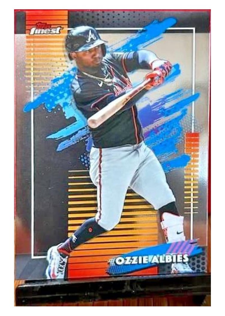 2026 Topps Finest Ozzie Albies #128 card