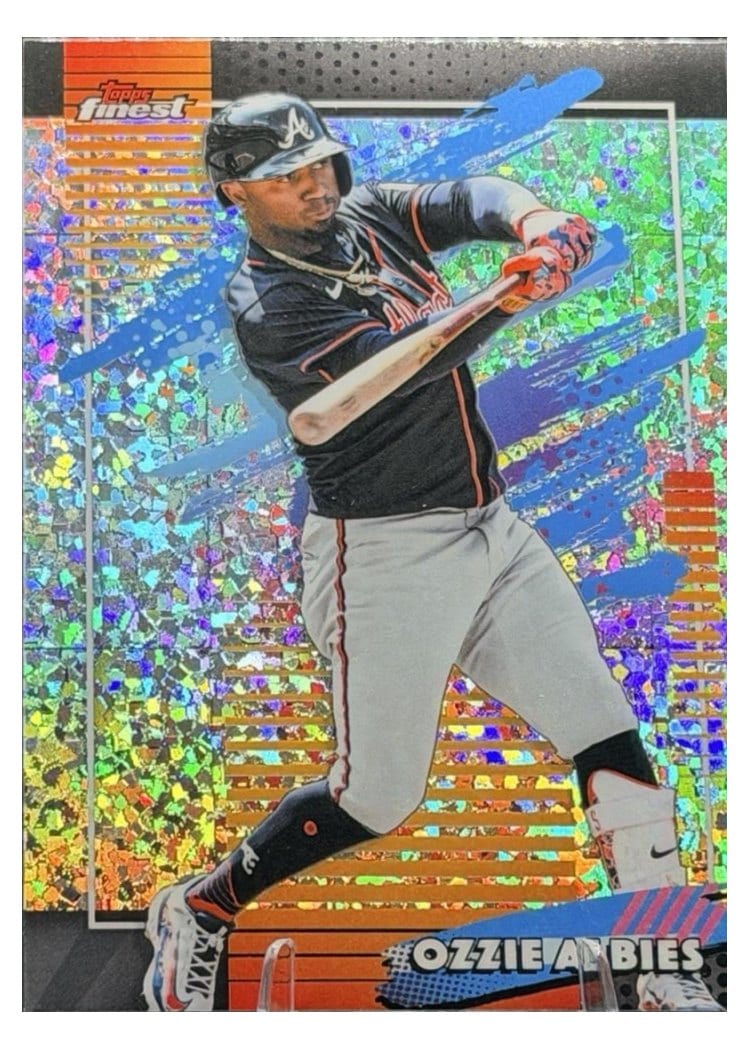 2026 Topps Finest Ozzie Albies #128 card